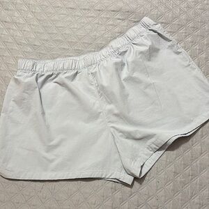 Womens XL Columbia Light Gray Elastic Shorts